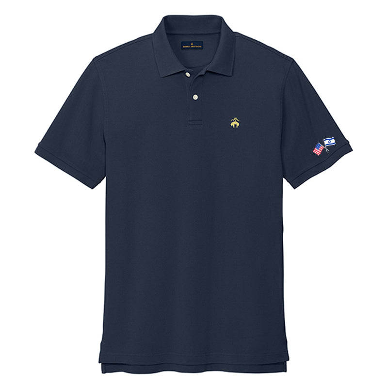 Men's Brooks Brothers Embroidered U.S.-Israel Polo