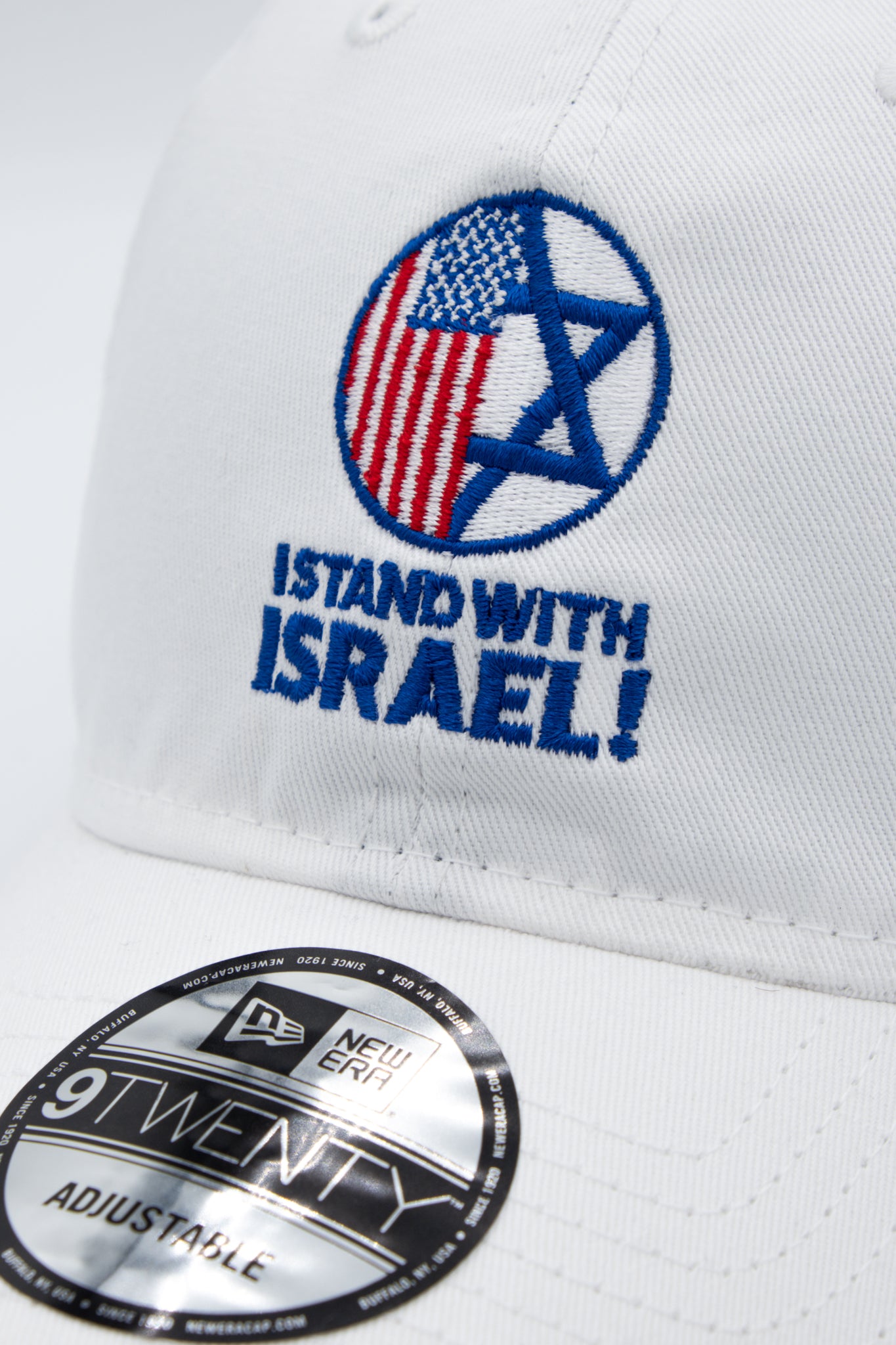 New Era® Unstructured Cap - I Stand with Israel